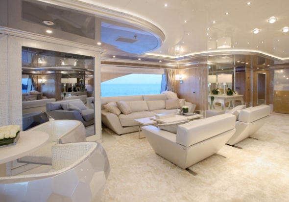 парусные новости, Верфь Benetti и Fendi Casa создали мегаяхту, роскошная яхта